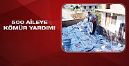 Gazipaşa’da 500 aileye kömür yardımı
