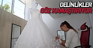 Gelinlikler göz kamaştırıyor