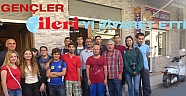 Genç iletişimciler  İleri’yi ziyaret etti 