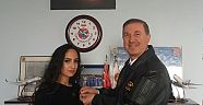 Genç kanat Melike  İngiltere’de uçacak   