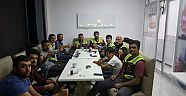 Genç motorçular iftarda buluştular