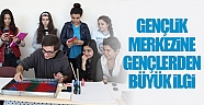 Gençlik Merkezine gençlerden büyük ilgi