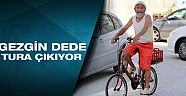 'Gezgin dede' bisikletiyle yurtdışına gidiyor