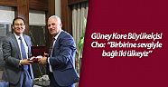 Güney Kore Büyükelçisi Cho:  “Birbirine sevgiyle bağlı iki ülkeyiz”