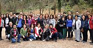 Hastane personeli doğada stres attı