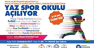 Haydi öğrenciler 'Yaz Spor Okulu'na