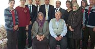 Hayırseverleri ziyaret ettiler
