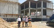 Hülür, Ağız ve Diş Sağlığı  Merkezi inşaatını denetledi 