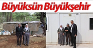Hüseyin dede çadırda yaşamaktan kurtuldu