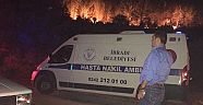 İbradı’da orman yangını  