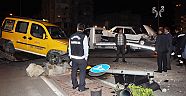 İki kaza: 1 ölü, 2 yaralı
