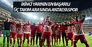 İkinci yarının en başarılı üç takım arasında Antalyaspor