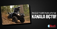 İngiliz turistler Atv ile kanala uçtu: 1 ölü, 1 yaralı