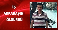 İş arkadaşını bıçaklayarak öldürdü