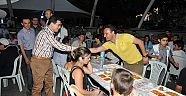İşadamlarına konuk oldu