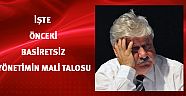 İşte önceki basiretsiz yönetimin mali tablosu