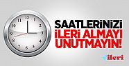 İşte saatlerin ileri alınacağı tarih!