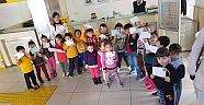 İtfaiyeden sonra  postaneyi ziyaret ettiler   