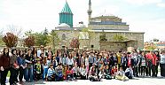 İzciler Mevlana Müzesi'ni gezdi