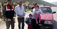 Jandarmadan çocuklara 23 Nisan hediyesi
