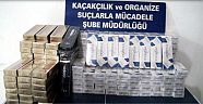 Kaçak sigara ele geçirildi