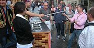 Kaleiçi’nde dondurma şov