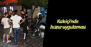 Kaleiçi’nde huzur uygulaması