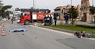 Kamyonun altında kaldı