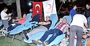 Kan bağışına yoğun ilgi