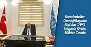 Karadenizliler Derneği Başkanı Ekşi’den CHP’li Tokgöz’e  kiralık büfeler cevabı
