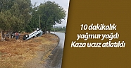 Kaza ucuz atlatıldı