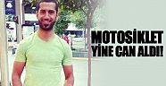 Kaza yapan motosiklet sürücüsü hastanede hayatını kaybetti