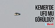 Kemer’de gökyüzünde tanımlanamayan cisim iddiası