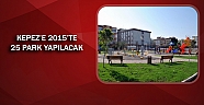 Kepez Belediyesi, park ve bahçe çalışmalarına devam ediyor
