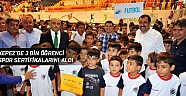 Kepez’de 3 bin öğrenci spor sertifikalarını aldı