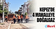 Kepez’de 4 mahalleye doğalgaz