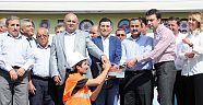 Kepez’de temel atma ve açılış sevinci   