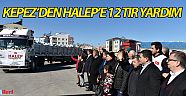 Kepez’den Halep’e 12 TIR yardım