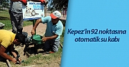 Kepez’in 92 noktasına otomatik su kabı