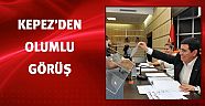Kepez'den olumlu görüş