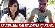 Kırgız kadın sevgilisini kalbinden bıçakladı