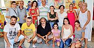 Kişisel sergisini açtı