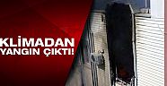 Klimadan çıkan yangın evi kül etti
