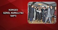 KONGED Genel Kurulu’nu yaptı 