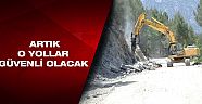 Köprülü Kanyon'da asfalt çalışması başladı