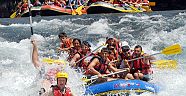 Köprülü Kanyon'da bayram bereketi