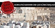 Korkuteli Mermer OSB  ÇED süreci başladı 