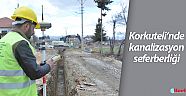 Korkuteli’nde kanalizasyon seferberliği