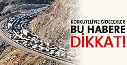 Korkuteli'ne gidecekler bu habere dikkat!