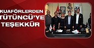 Kuaförlerden Başkan Tütüncü'ye teşekkür